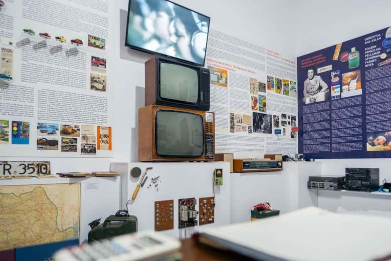 Registros históricos do comunismo em Bucareste