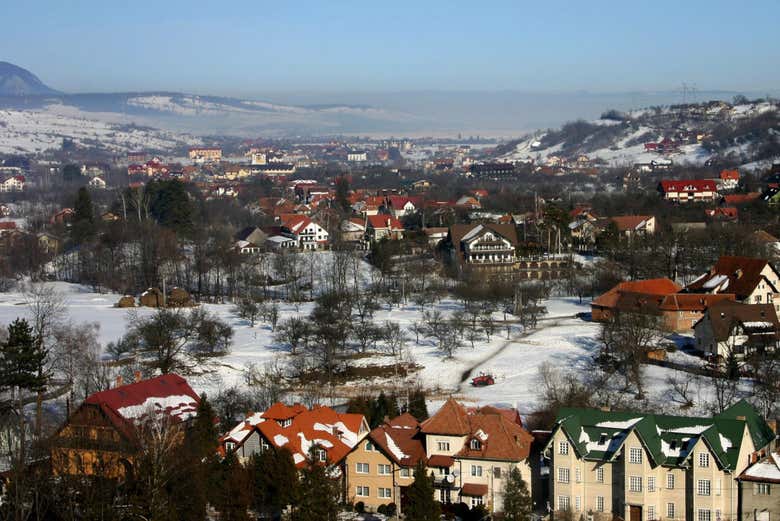 Vista panorâmica de Bran