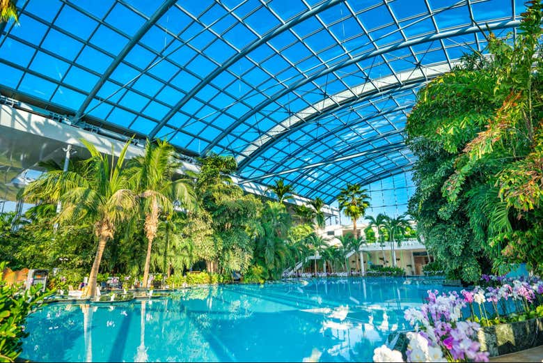 O espetacular complexo do balneário Therme